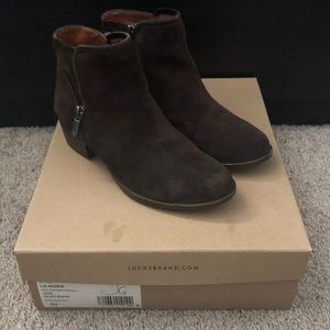 ⚡️SALE Lucky Brand Boide Suede Booties